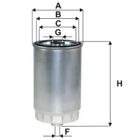 Filtru combustibil Wix Filters WF8545 84 mm photo 2