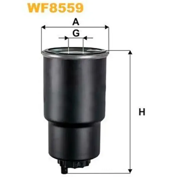 Топливный фильтр Wix Filters WF8559 72 мм photo 3