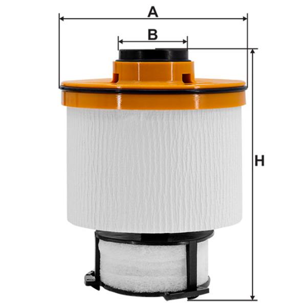 Filtru combustibil Wix Filters WF8563 89 mm photo 3
