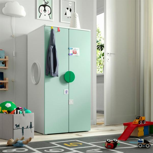 Dulap Ikea Smastad/Platsa 60 x 57 x 123 / DSP / Alb photo 2