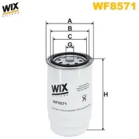 Топливный фильтр Wix Filters WF8571 87 мм photo 3