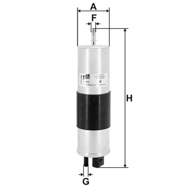 Топливный фильтр Wix Filters WF8576 57 мм photo 2