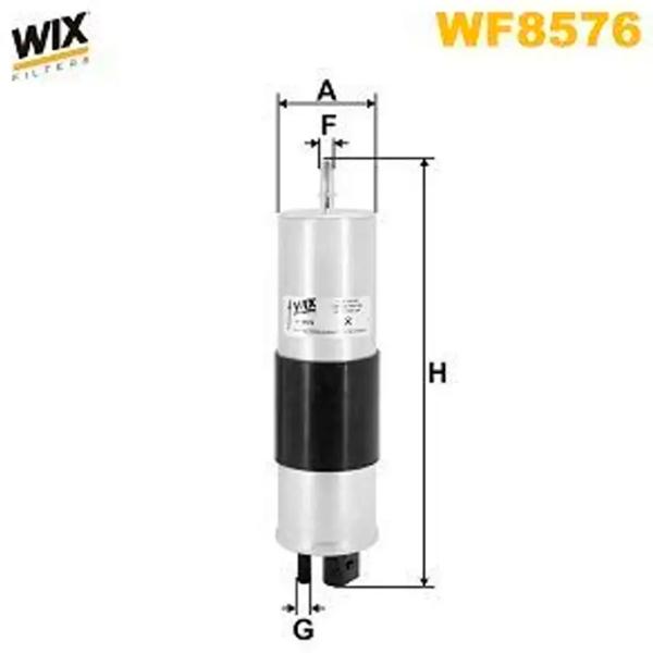Топливный фильтр Wix Filters WF8576 57 мм photo 3