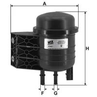 Filtru combustibil Wix Filters WF8577 101 mm photo 2