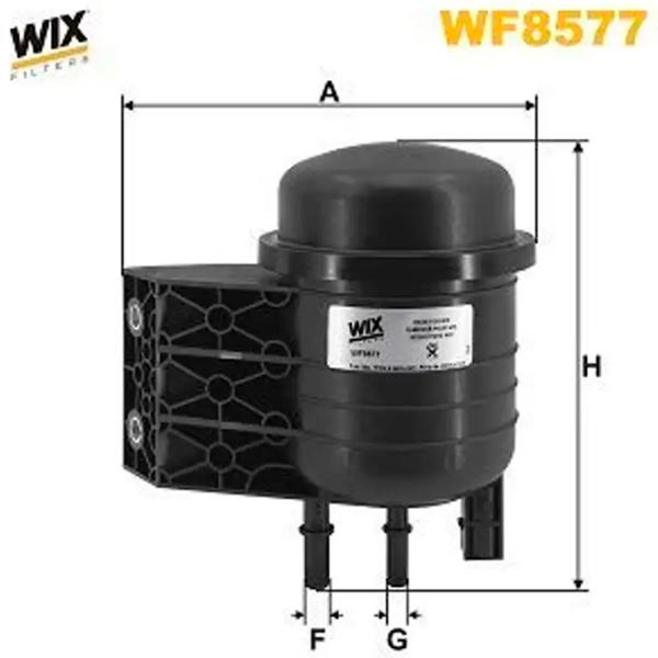 Filtru combustibil Wix Filters WF8577 101 mm photo 4 Filtru combustibil Wix Filters WF8577 101 mm photo 4