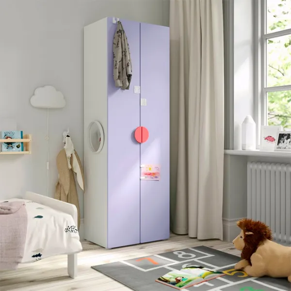 Шкаф Ikea Smastad 60 x 42см x 181 / ДСП / Белый photo 2