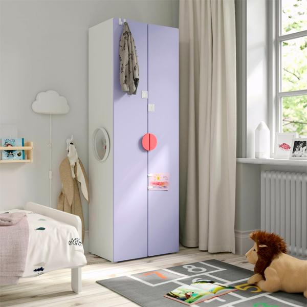 Шкаф Ikea Smastad 60 x 42см x 181 / ДСП / Белый photo 2