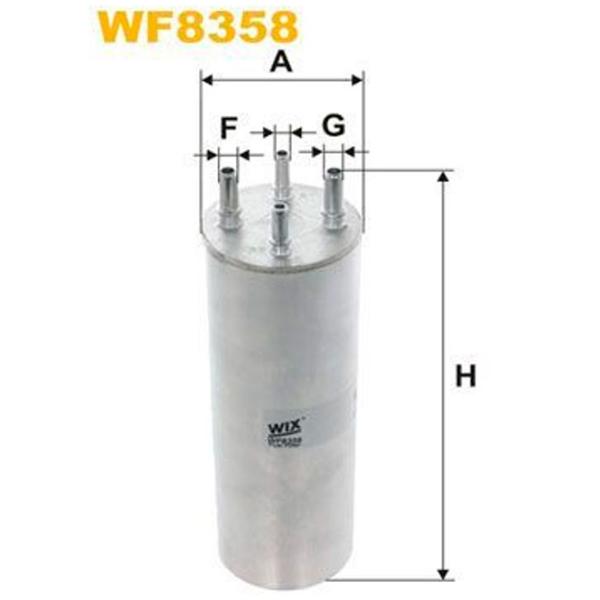 Топливный фильтр Wix Filters WF8358 81 мм photo 3 Топливный фильтр Wix Filters WF8358 81 мм photo 3