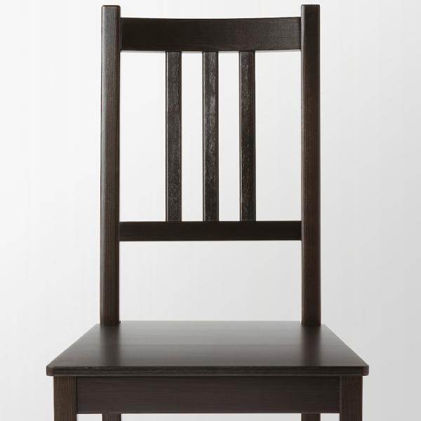 Set masă și scaune Ikea Hauga/Stefan Dreptunghiulară / PAL / Gray photo 4