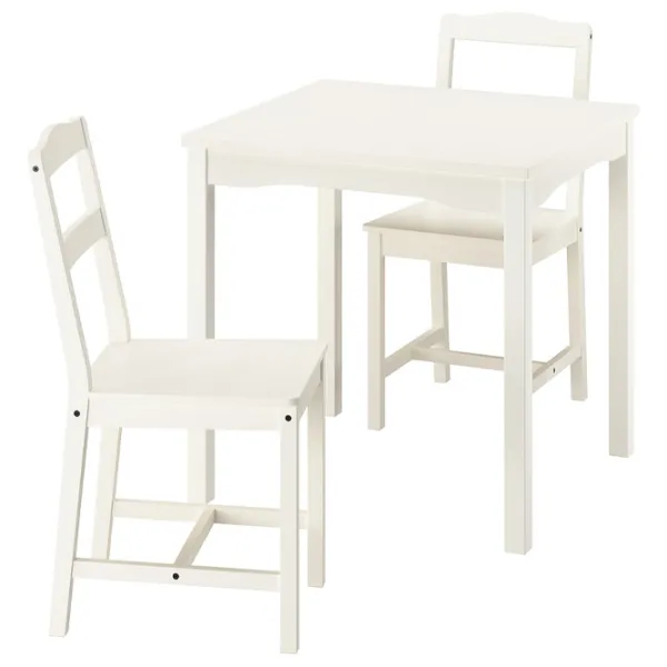 Set masă și scaune Ikea Hauga Pătrată / PAL / White photo 1
