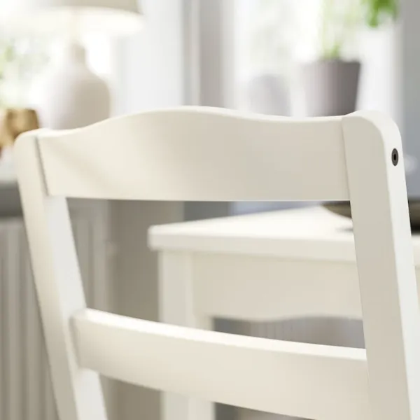 Set masă și scaune Ikea Hauga Pătrată / PAL / White photo 5