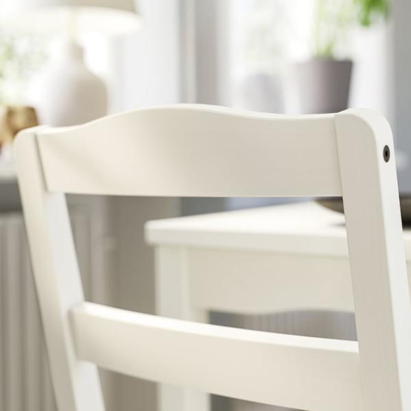 Set masă și scaune Ikea Hauga Pătrată / PAL / White photo 5