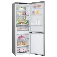 Frigider LG GBV5140DPY cu congelator jos 344 l / 186 cm / Inox photo 6