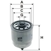 Filtru combustibil Wix Filters WF8361 85 mm photo 2