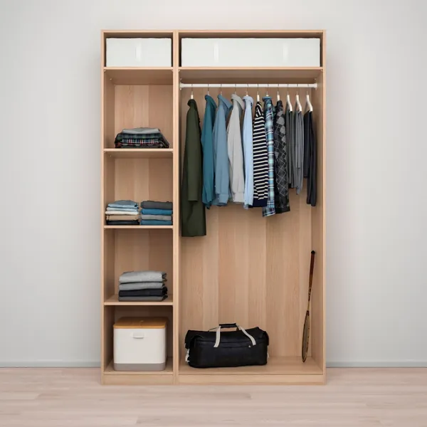 Шкаф Ikea Pax/Forsand/Aheim 150 x 60см x 236.4 / ДСП / Имитация Состаренного Дуба photo 3