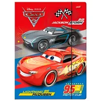 Папка Bambino Cars Красный / А4