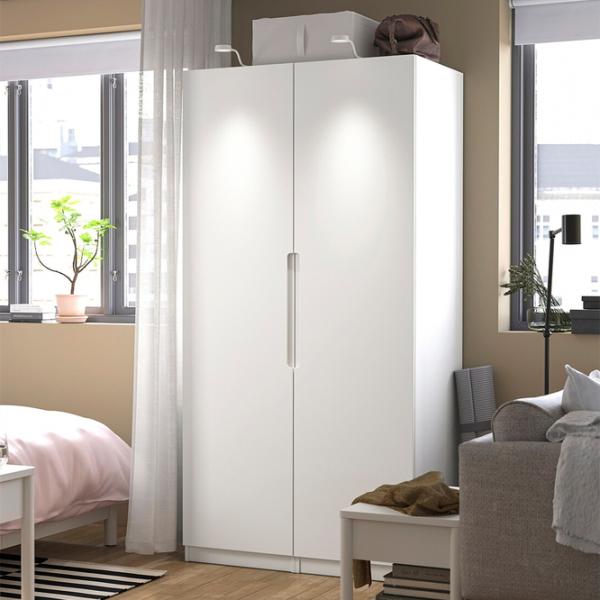 Dulap Ikea Pax/Tonstad 100 x 60 x 201.2 / DSP / Alb photo 4