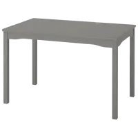 Set masă și scaune Ikea Hauga/Stefan/Knisa Dreptunghiulară / PAL / Gray photo 2