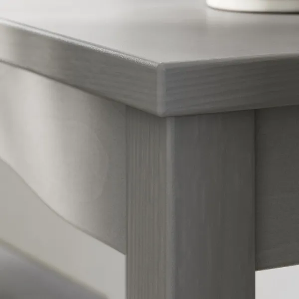 Обеденные стол со стульями Ikea Hauga/Stefan/Knisa Прямоугольная / ДСП / Серый photo 6