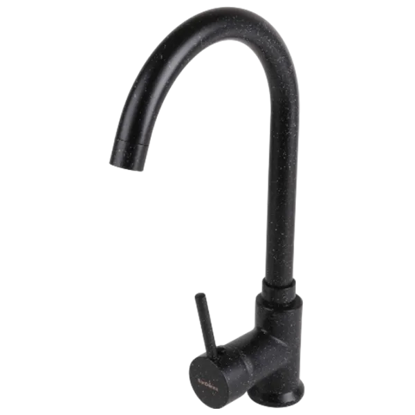 Кухонная мойка Dr.Gans Набор Berta 760 + F7073 76 x 51 / Искусственный камень / Черный photo 5