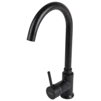 Кухонная мойка Dr.Gans Набор Berta 760 + F7073 76 x 51 / Искусственный камень / Черный photo 5