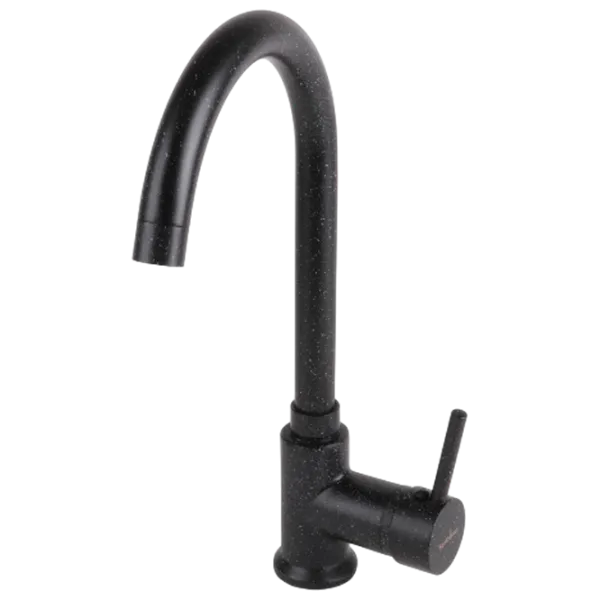 Кухонная мойка Dr.Gans Набор Berta 760 + F7073 76 x 51 / Искусственный камень / Черный photo 6