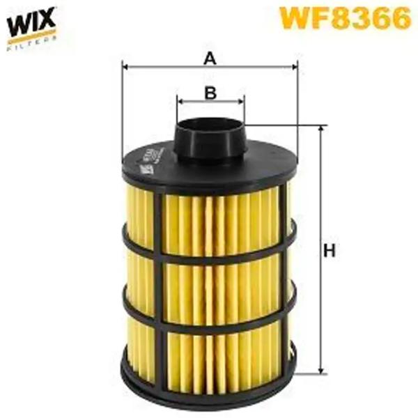 Топливный фильтр Wix Filters WF8366 68 мм photo 5 Топливный фильтр Wix Filters WF8366 68 мм photo 5