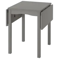 Обеденные стол со стульями Ikea Hauga Квадратная / ДСП / Серый photo 2