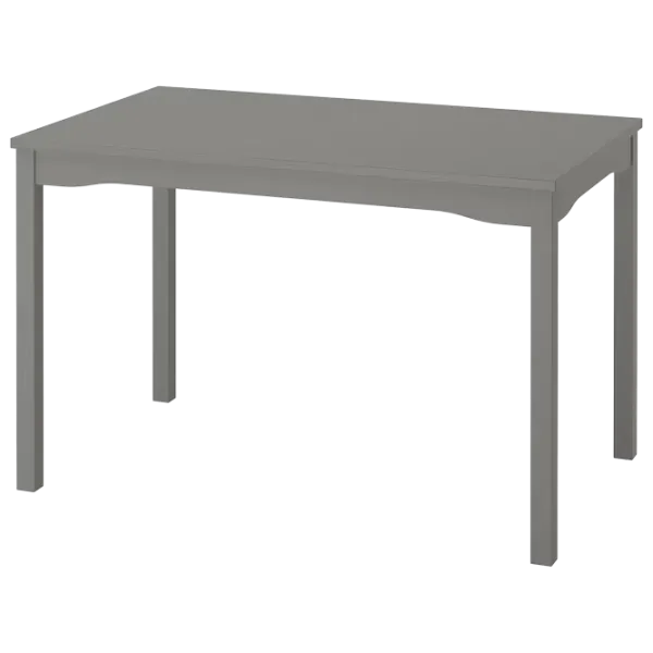 Set masă și scaune Ikea Hauga Dreptunghiulară / PAL / Gray photo 3