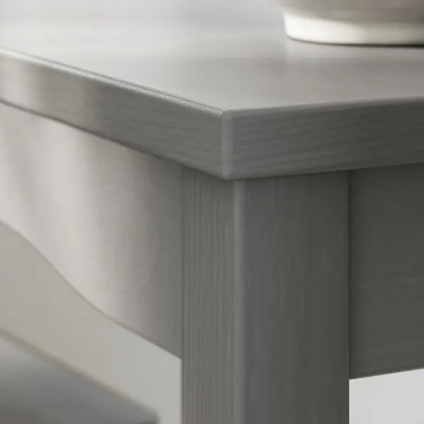 Set masă și scaune Ikea Hauga Dreptunghiulară / PAL / Gray photo 6