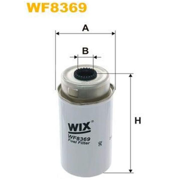 Filtru combustibil Wix Filters WF8369 19 mm photo 2 Filtru combustibil Wix Filters WF8369 19 mm photo 2