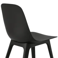 Обеденные стол со стульями Ikea Stensele/Odger Круглая / ДСП / Антрацит photo 4