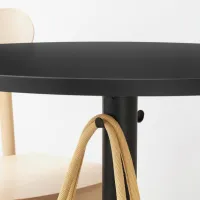 Обеденные стол со стульями Ikea Stensele/Odger Круглая / ДСП / Антрацит photo 7