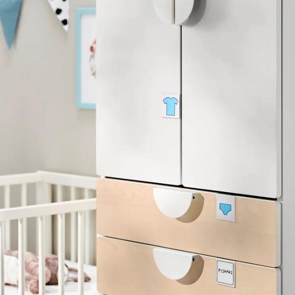 Шкаф Ikea Smastad/Platsa 60 x 42см x 181 / ДСП / Белый photo 2