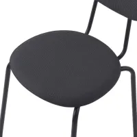Set masă și scaune Ikea Stenssele/Ostano/Remmarn Rotundă / PAL / Anthracite photo 3