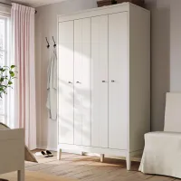 Шкаф Ikea Idanas 121 x 59см x 211 / ДСП / Белый photo 2