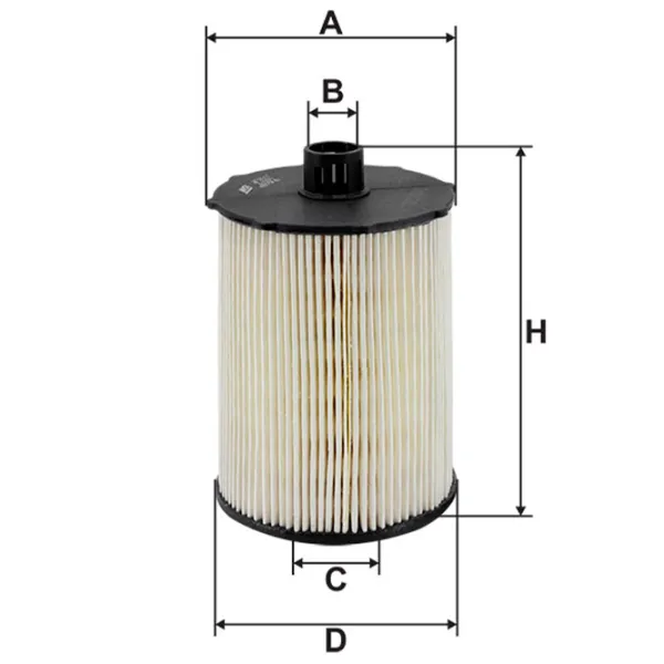 Filtru combustibil Wix Filters WF8607 84 mm photo 2 Filtru combustibil Wix Filters WF8607 84 mm photo 2
