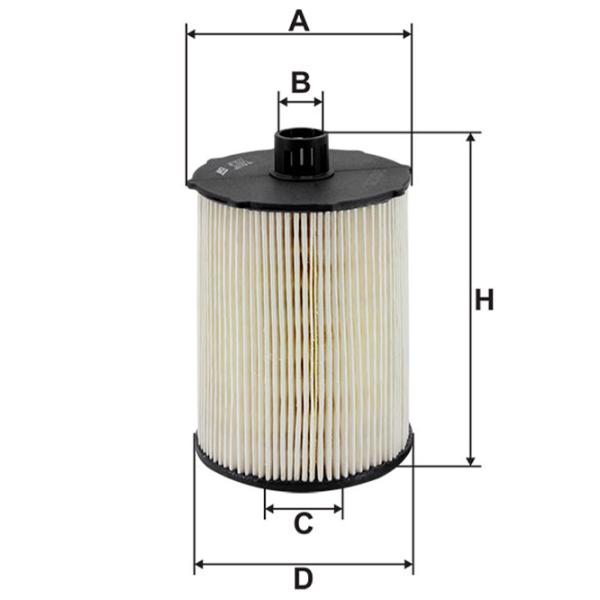 Filtru combustibil Wix Filters WF8607 84 mm photo 2 Filtru combustibil Wix Filters WF8607 84 mm photo 2