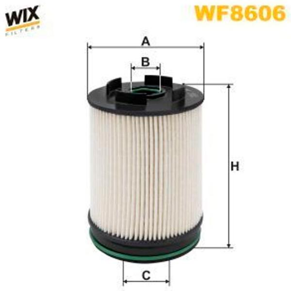 Топливный фильтр Wix Filters WF8606 23 мм photo 2 Топливный фильтр Wix Filters WF8606 23 мм photo 2