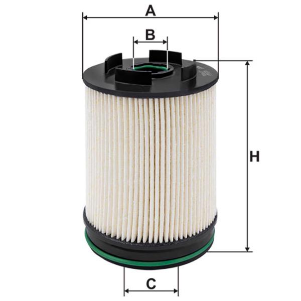Топливный фильтр Wix Filters WF8606 23 мм photo 3 Топливный фильтр Wix Filters WF8606 23 мм photo 3