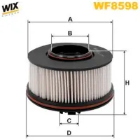 Filtru combustibil Wix Filters WF8598 111 mm photo 2