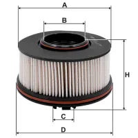 Filtru combustibil Wix Filters WF8598 111 mm photo 3
