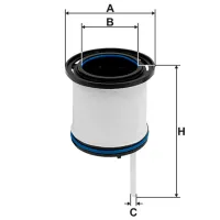 Filtru combustibil Wix Filters WF8591 44 mm photo 3