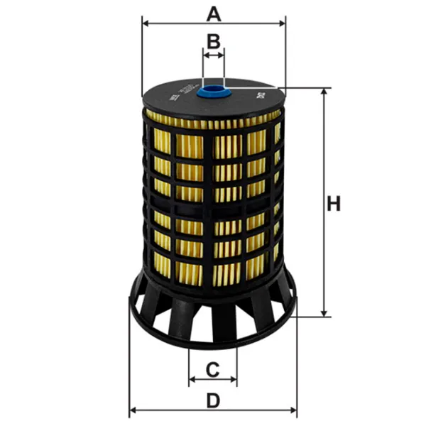 Filtru combustibil Wix Filters WF8590 21 mm photo 2