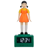 Будильник Paladone Spirits Young Hee PP13305SG Squid Game / Разноцветный Оранжевый