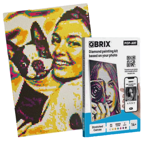 Puzzle QBRIX Pop-Art / Numărul de piese: 22000 photo 1