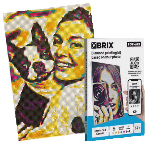 Puzzle QBRIX Pop-Art / Numărul de piese: 22000 photo 1