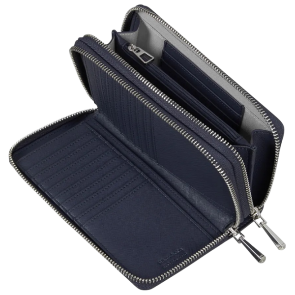 Portmoneu pentru femei Samsonite Zalia 3.0 SLG PET / Dark Blue photo 3 Portmoneu pentru femei Samsonite Zalia 3.0 SLG PET / Dark Blue photo 3