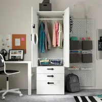 Dulap Ikea Smastad/Platsa 60 x 57 x 181 / DSP / Alb photo 4