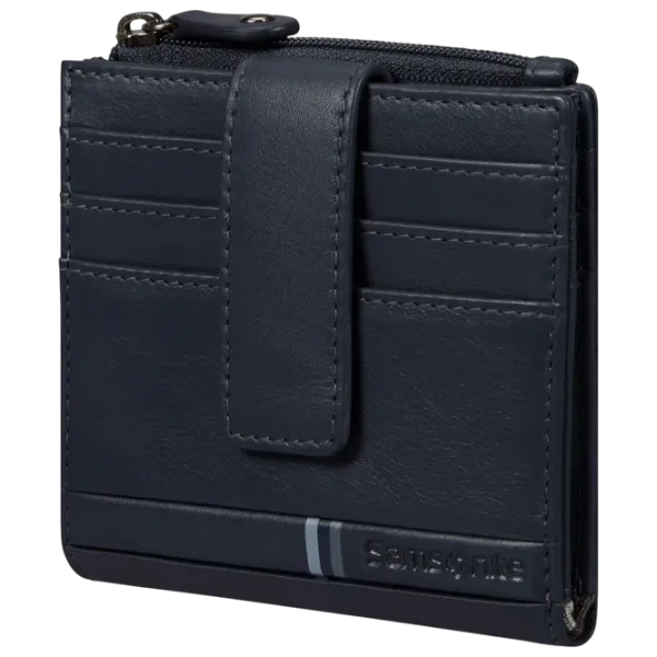 Кошелек для мужчин Samsonite Flagged SLG Натуральная кожа / Синий photo 1 Кошелек для мужчин Samsonite Flagged SLG Натуральная кожа / Синий photo 1